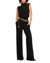 Ramy Brook Dani Womens Ruched Polyester Jumpsuit In Black