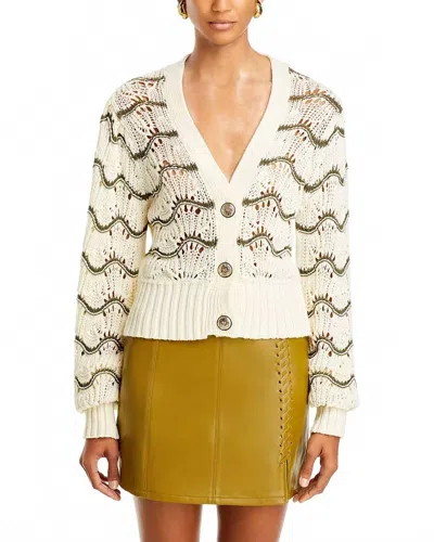 RAMY BROOK DANIELA CARDIGAN IN IVORY