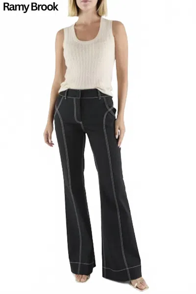 Ramy Brook Daphnie Flare Leg Pant In Black
