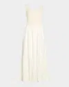 Ramy Brook Dawson Mixed Media Maxi Dress