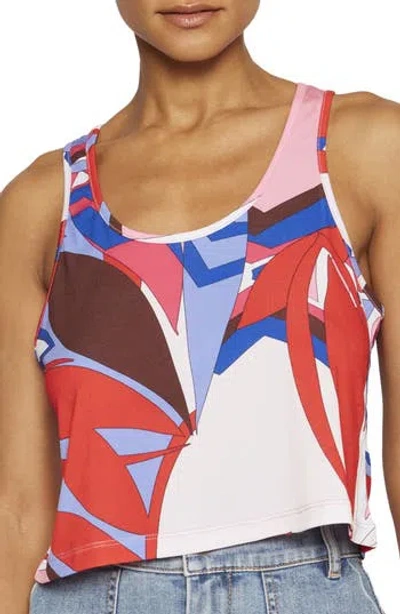 Ramy Brook Delaney Scoop Neck Tank In Multi