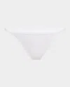 Ramy Brook Delanie Bikini Bottoms In White