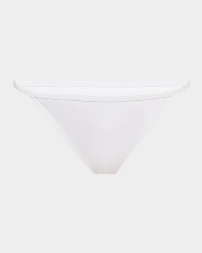 Ramy Brook Delanie Bikini Bottoms In White