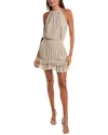 Ramy Brook Delfina Mini Dress In Flax