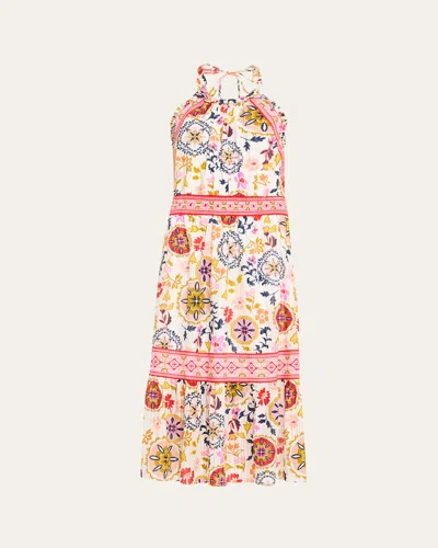 RAMY BROOK DELIA HALTER MIDI DRESS