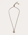 Ramy Brook Delilah Suede Pendant Necklace In Black
