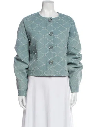 Pre-owned Ramy Brook Denim Jacket In Blue