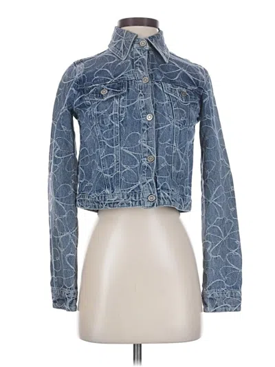 Ramy Brook Denim Jacket In Blue
