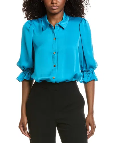 Ramy Brook Dina Bodysuit In Blue