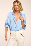 Ramy Brook Dina Button Down Bodysuit