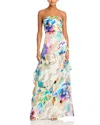 Ramy Brook Dominika Gown In Ivory Marble