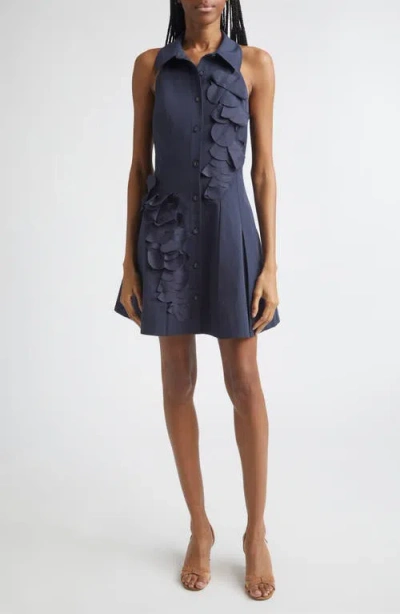 Ramy Brook Donna Sleeveless Minidress In Blue