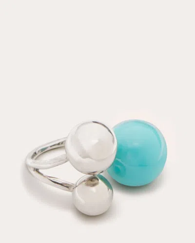 Ramy Brook Donna Statement Ring In Turquoise