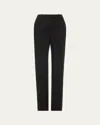 Ramy Brook Doug Straight-leg Pants In Black