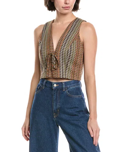 Ramy Brook Drummond Top In Brown