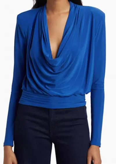 Ramy Brook Eden Blouse In Lapis In Blue
