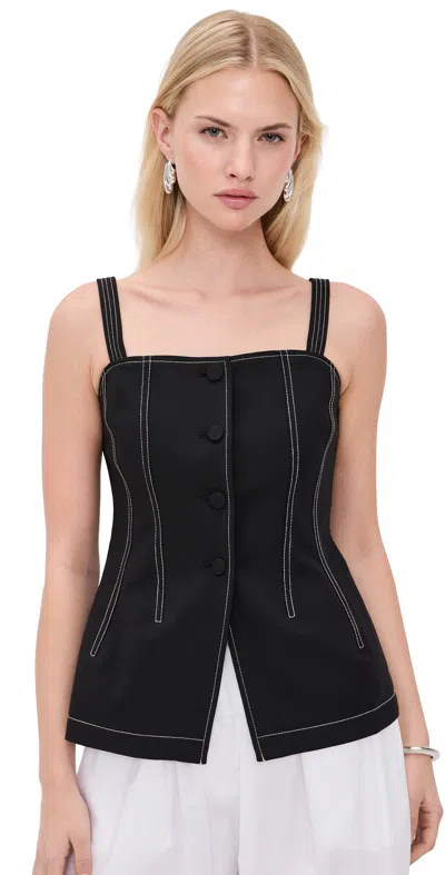 Ramy Brook Elana Blouse Black