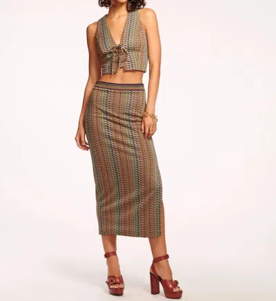 Ramy Brook Eli Skirt In Woodrose Multi Combo Drmgk