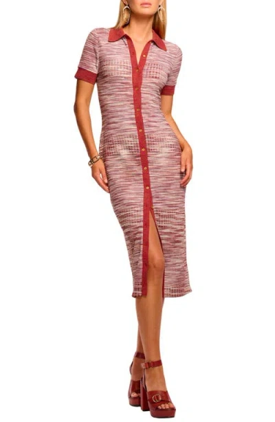 RAMY BROOK RAMY BROOK ELIJAH RIB MIDI DRESS