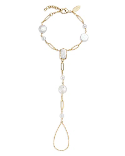 Ramy Brook Elissa Hand Chain In Gold