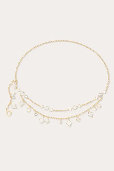 Ramy Brook Eliza Chain Belt In Gold