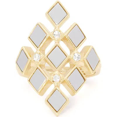 Ramy Brook Eliza Geometric Ring In Multi
