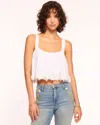 RAMY BROOK ELIZABETH EMBELLISHED CROP TOP