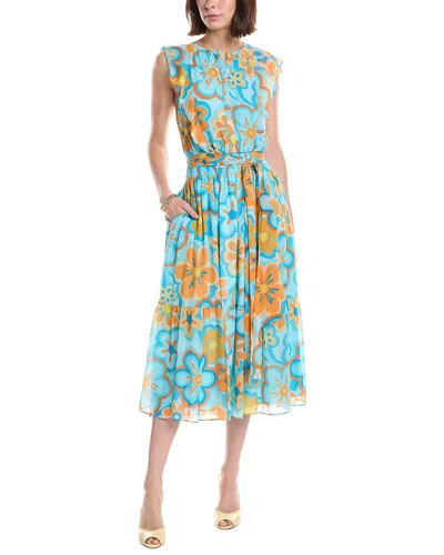 Ramy Brook Elle Sleeveless Maxi Dress In Blue
