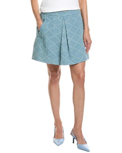 Ramy Brook Elodie Skirt In Blue