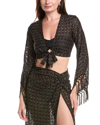 Ramy Brook Elvira Top In Animal Print