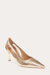 Ramy Brook Ereka Pointed Toe Heel In Gold