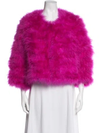 Pre-owned Ramy Brook Evening Jacket In Pink