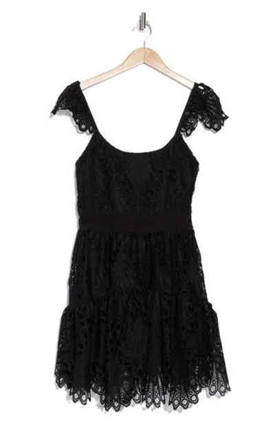 Ramy Brook Eyelet Lace Minidress