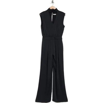 Ramy Brook Fate Sleeveless Wide Leg Jumpsuit In Black