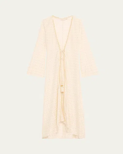 RAMY BROOK FATIMA METALLIC KNIT COVERUP