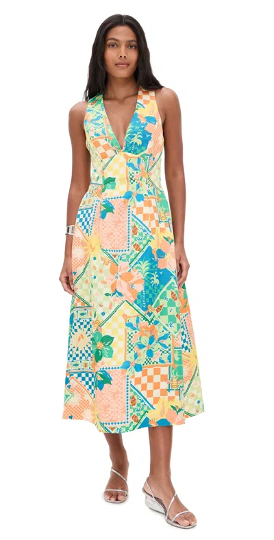 Ramy Brook Felicity Dress Garden Print