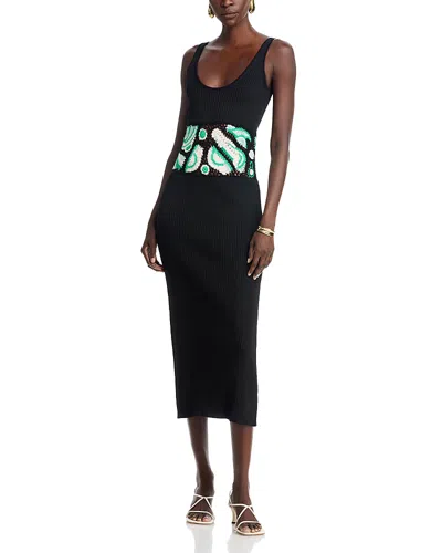 Ramy Brook Fiana Midi Dress In Black