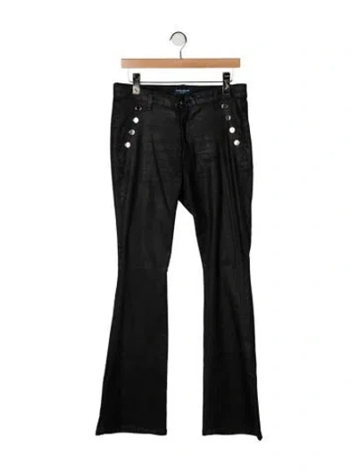 Pre-owned Ramy Brook Flared Pants In Black