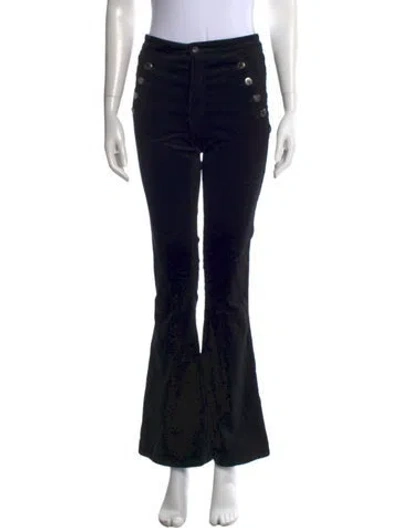Pre-owned Ramy Brook Flared Pants In Black
