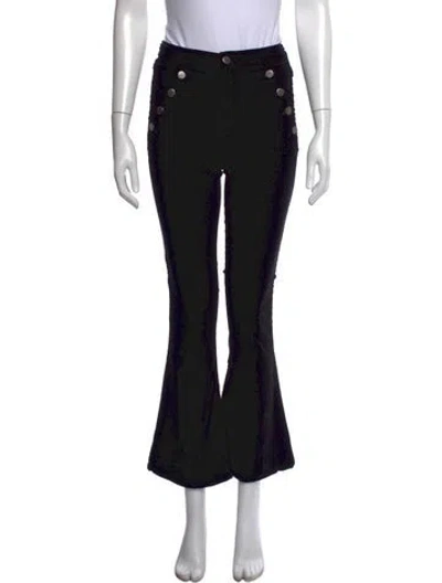 Pre-owned Ramy Brook Flared Pants In Black