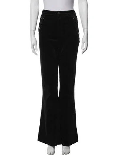 Pre-owned Ramy Brook Flared Pants In Black