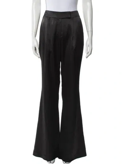Pre-owned Ramy Brook Flared Pants In Black