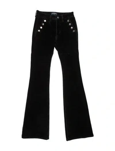 Pre-owned Ramy Brook Flared Pants In Black