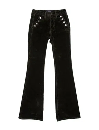 Pre-owned Ramy Brook Flared Pants In Black