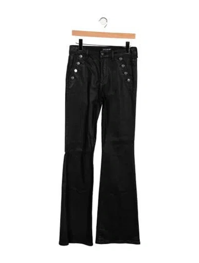 Pre-owned Ramy Brook Flared Pants In Black