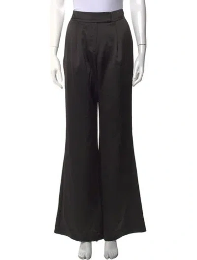 Pre-owned Ramy Brook Flared Pants In Black