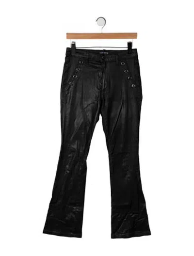 Pre-owned Ramy Brook Flared Pants In Black