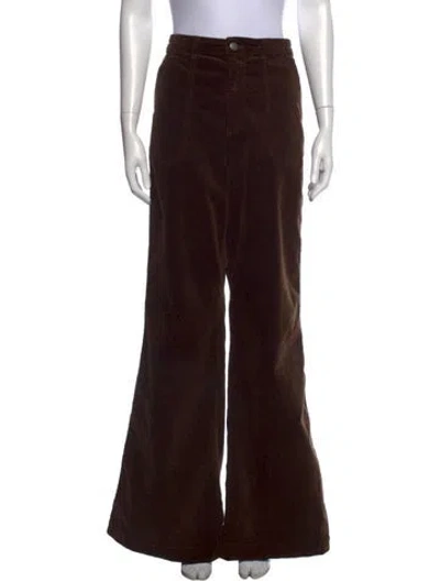 Pre-owned Ramy Brook Flared Pants In Brown
