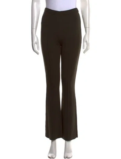 Pre-owned Ramy Brook Flared Pants In Green