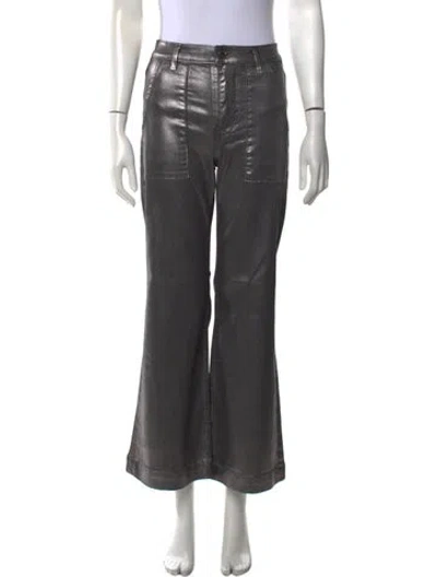 Pre-owned Ramy Brook Flared Pants In Grey
